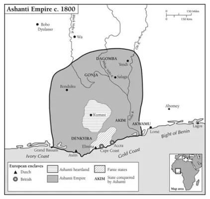 Den Ashanti-Asantekonflikten: Västafrikansk handel och politisk maktkamp i 1700-talets Nigeria